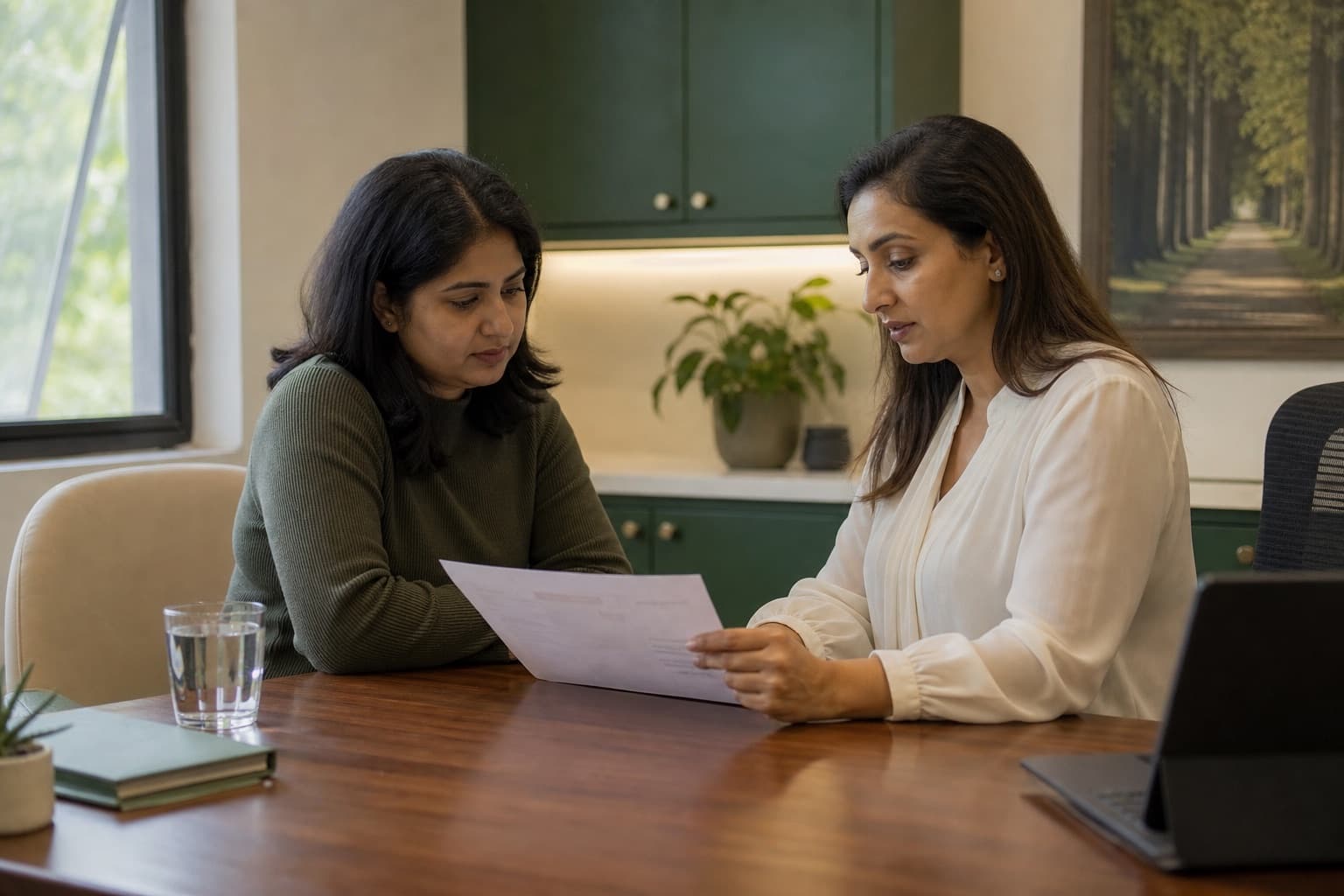 A doctor preparing a semaglutide injection during a consultation