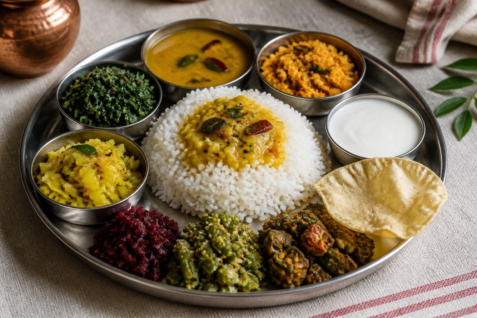 An anti-inflammatory, Mediterranean-style plate of food
