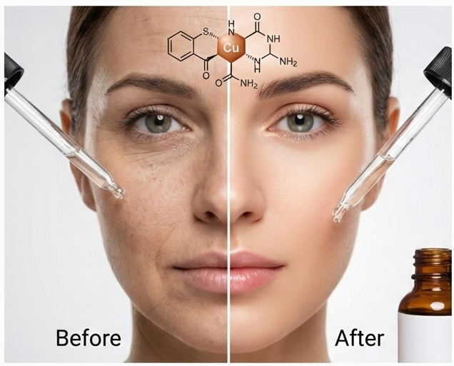 GHK-Cu in India - copper peptide therapy for skin and tissue repair